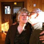 Bob and Ann Kissing