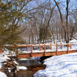 Bridge on a Snowy Day